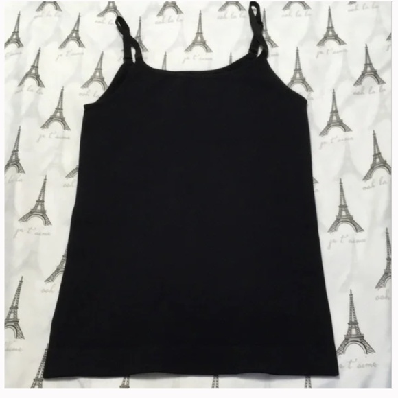 💐Shapermint All Day Every Day Scoop Neck Cami Sz L Black - Picture 3 of 6